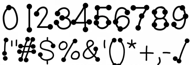 HelloBubbleButt Font OTHER CHARS