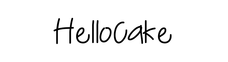 HelloCake Font