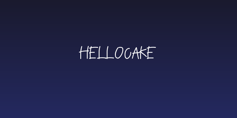 HelloCake Social Header