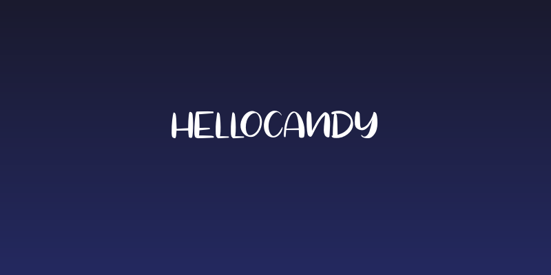 HelloCandy Social Header