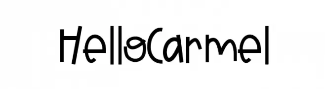 HelloCarmel  Скачать бесплатные шрифты