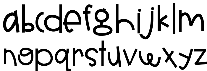 HelloCarmel Font LOWERCASE