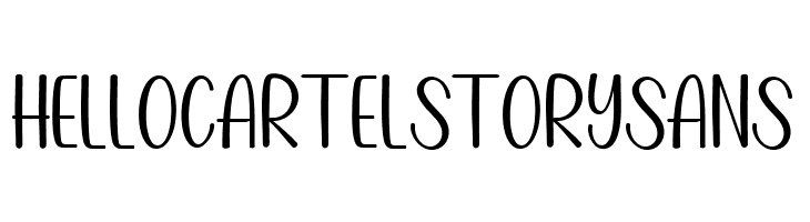HelloCartelStorySans  免费字体下载