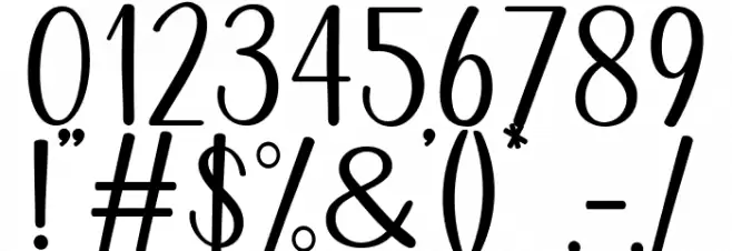 HelloCartelStorySans Font OTHER CHARS