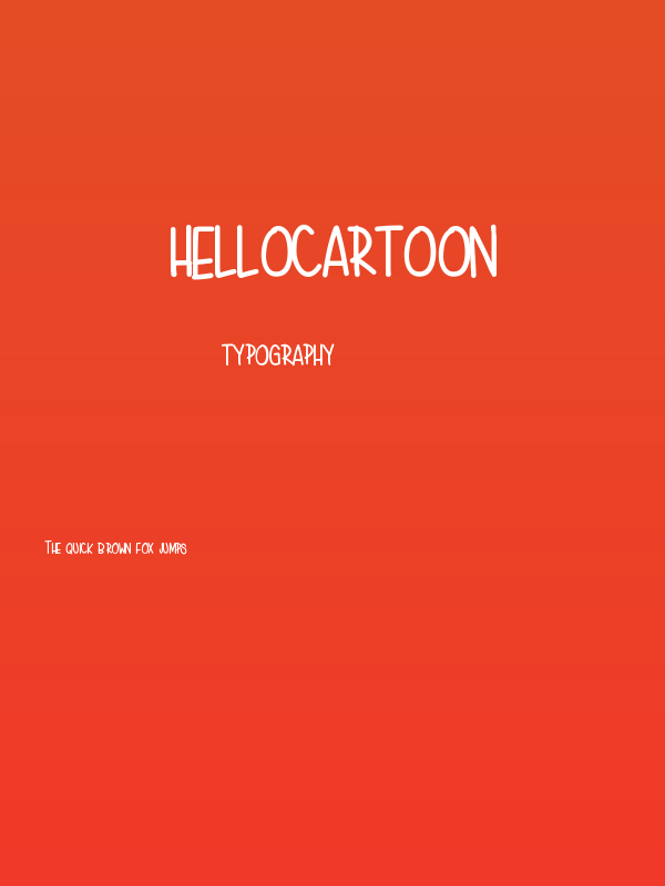 HelloCartoon Poster