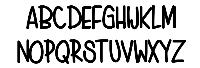 HelloCartoon Font LOWERCASE