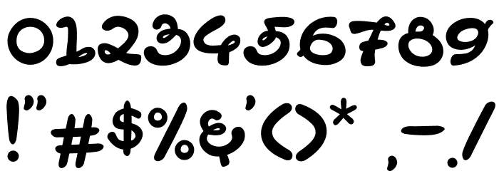 HelloCat02 Font OTHER CHARS