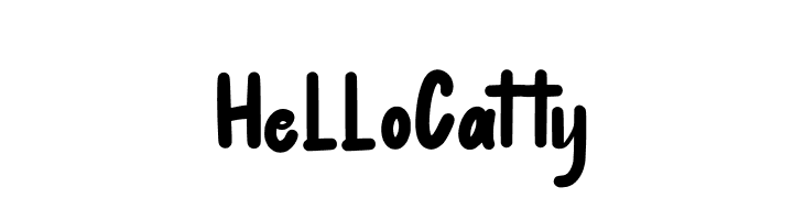 Hellocatty Font Ffonts Net