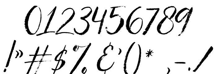 HelloChristineDEMO Font OTHER CHARS