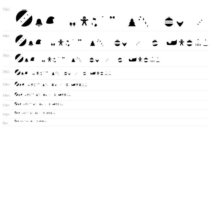 HelloChristmasIconFillTrial Waterfall