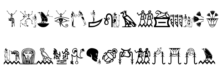 HelloCleoPetra Font LOWERCASE