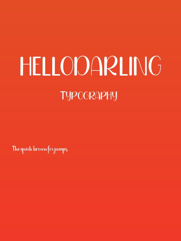 HelloDarling Poster
