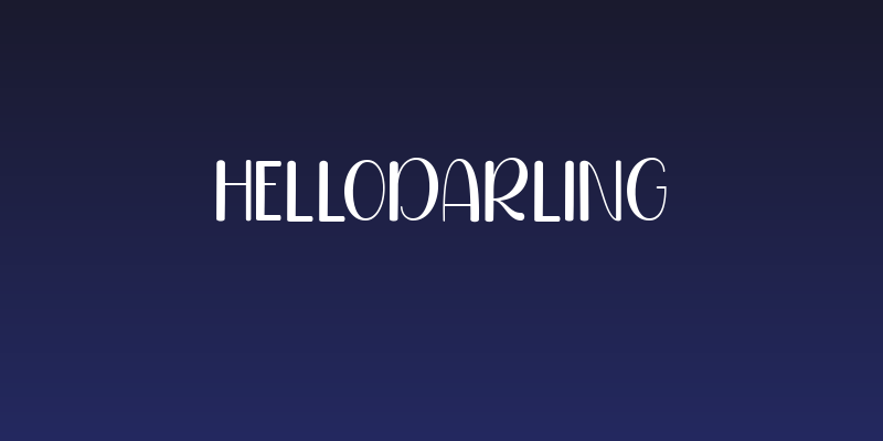 HelloDarling Social Header