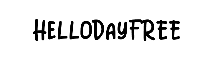 HelloDayFREE  免费字体下载