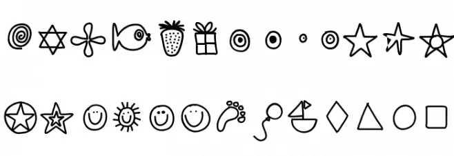 HelloDoodles Font LOWERCASE