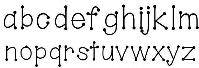 HelloDotStick Polices MINUSCULES