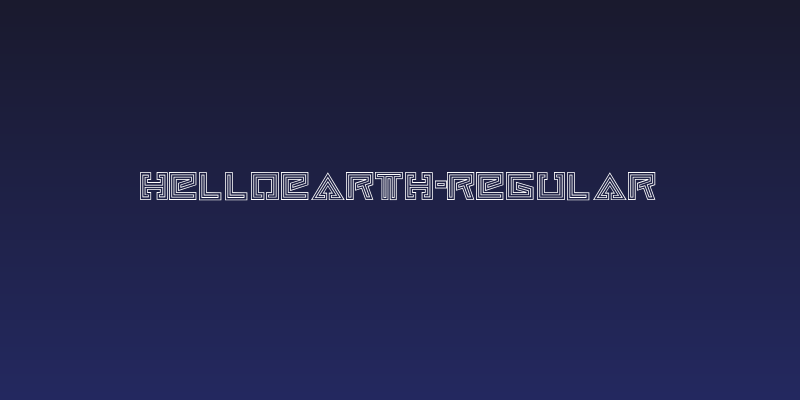 HelloEarth-Regular Social Header