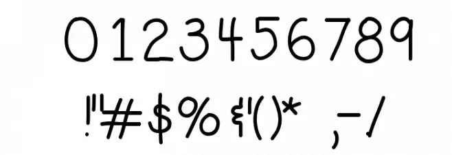 HelloEngineer Font OTHER CHARS