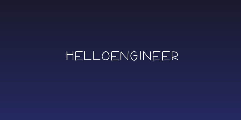 HelloEngineer Social Header