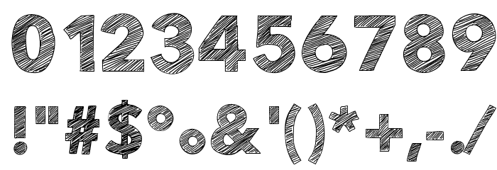 HelloEtchASketch Font OTHER CHARS