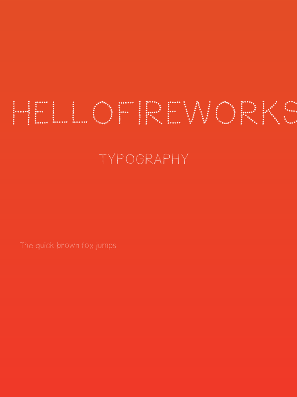 HelloFireworks Poster