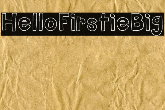 HelloFirstieBig Example 1