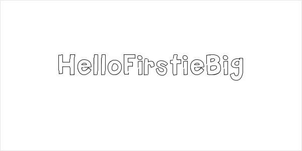 HelloFirstieBig Logo