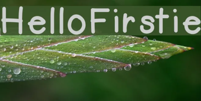 HelloFirstie Example 2