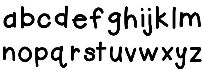 HelloFirstie Font LOWERCASE