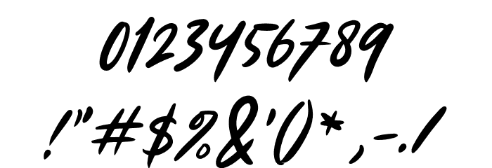 HelloFlorida-Regular Font OTHER CHARS