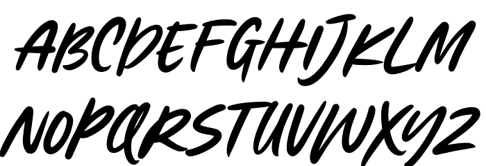 HelloFlorida-Regular Font UPPERCASE