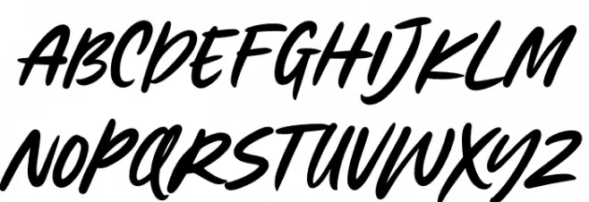 HelloFlorida-Regular Font UPPERCASE
