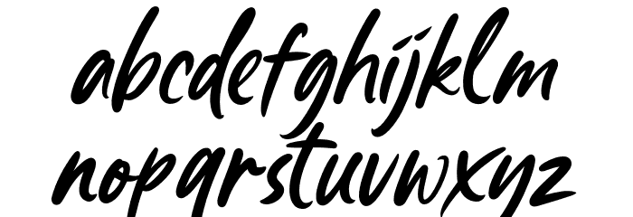 HelloFlorida-Regular Font LOWERCASE