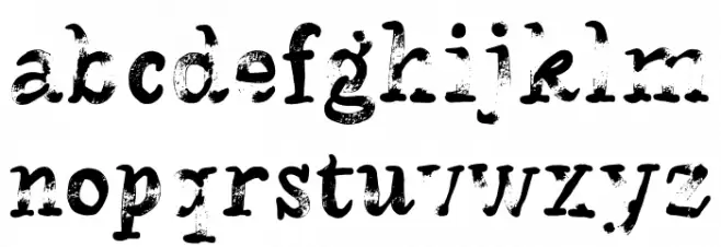 HelloFridayVectorDEMO फ़ॉन्ट लोअरकेस