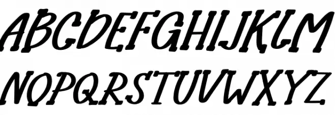 HelloFriendRegular Schriftart Groß