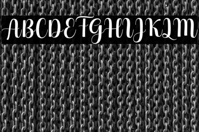 HelloGeorginaScript Font examples