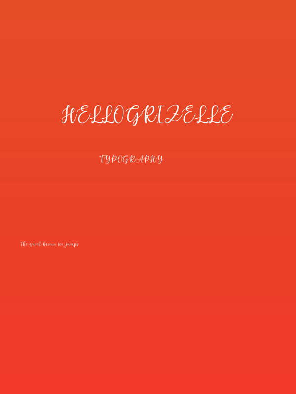 HelloGrizelle Poster