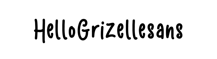HelloGrizellesans  नि: शुल्क फ़ॉन्ट्स डाउनलोड