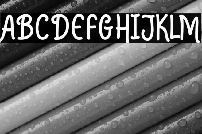 HelloGrizellesans Font examples