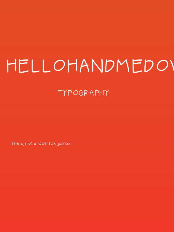 HelloHandMeDown Poster