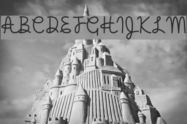 HelloHeartache Font examples