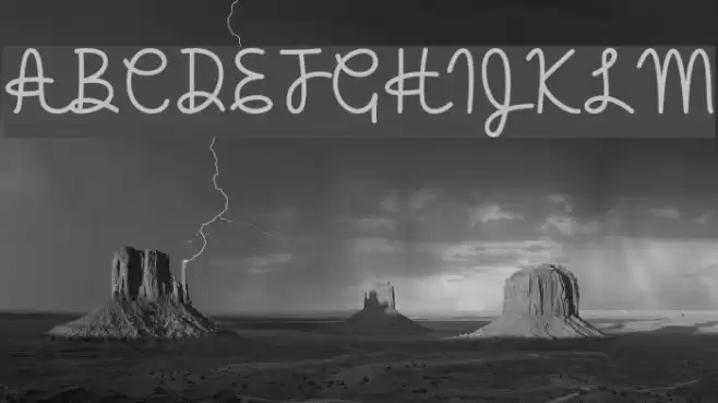 HelloHeartache Font examples