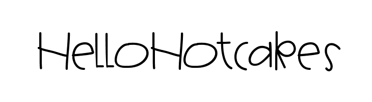 HelloHotcakes  font caratteri gratis