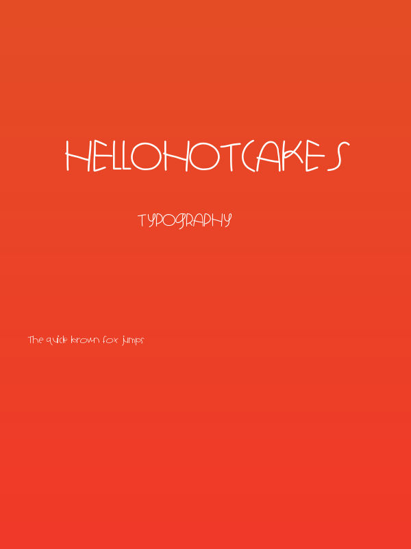 HelloHotcakes Poster