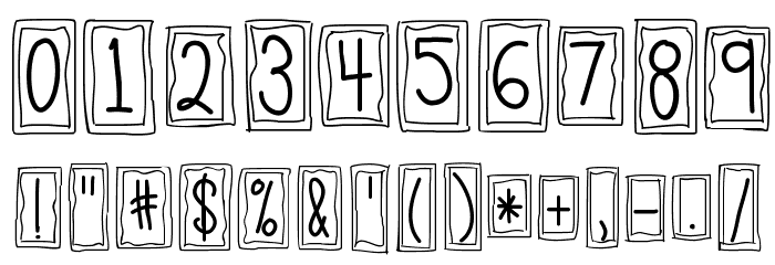 HelloHustle Font OTHER CHARS
