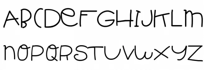 HelloIsh Schriftart Groß