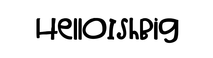 HelloIshBig  les polices de caractères gratuit tlcharger