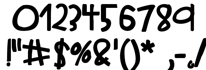HelloIshBig Font OTHER CHARS
