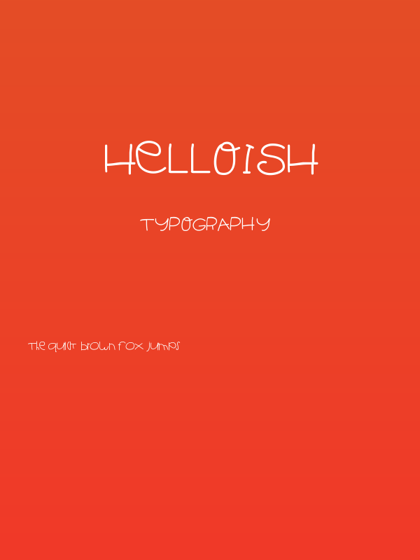 HelloIsh Poster