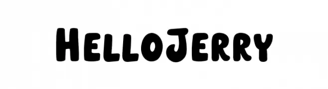 HelloJerry  Frei Schriftart Herunterladen